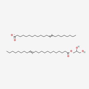 글리세릴다이에루케이트 PubChem 분자구조식