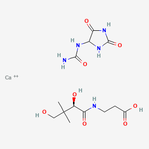 알란토인칼슘판토테네이트 PubChem 분자구조식
