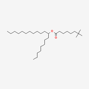 옥틸도데실네오데카노에이트 PubChem 분자구조식