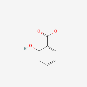 메틸살리실레이트 PubChem 분자구조식