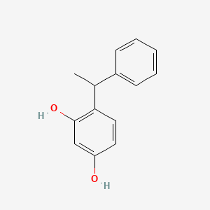 페닐에틸레조시놀 PubChem 분자구조식