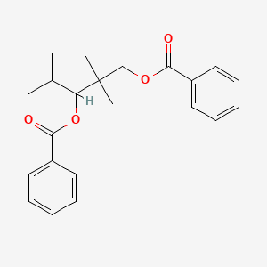 트라이메틸펜탄다이일다이벤조에이트 PubChem 분자구조식