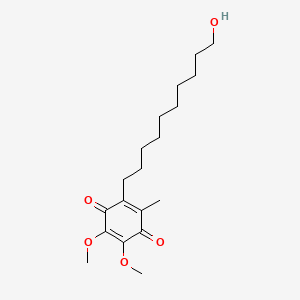 하이드록시데실유비퀴논 PubChem 분자구조식