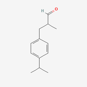 사이클라멘알데하이드 PubChem 분자구조식