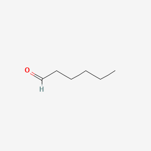 헥산알 PubChem 분자구조식