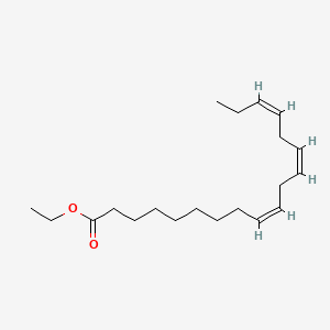 에틸리놀리네이트 PubChem 분자구조식