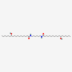 헥사메틸렌비스-하이드록시스테아라마이드 PubChem 분자구조식
