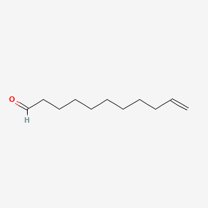 운데실렌알 PubChem 분자구조식