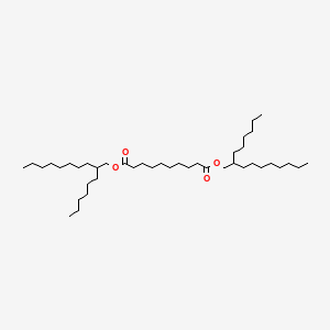 다이헥실데실세바케이트 PubChem 분자구조식