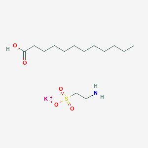 포타슘타우린라우레이트 PubChem 분자구조식