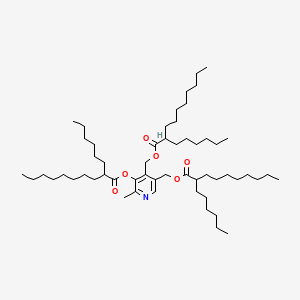 피리독신트리스-헥실데카노에이트 PubChem 분자구조식