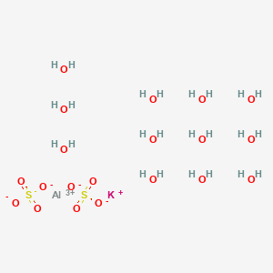 포타슘알룸 PubChem 분자구조식