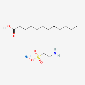 소듐타우린라우레이트 PubChem 분자구조식