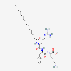 팔미토일트라이펩타이드-28 PubChem 분자구조식