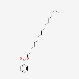 아이소스테아릴벤조에이트 PubChem 분자구조식