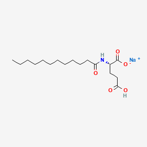 소듐라우로일글루타메이트 PubChem 분자구조식