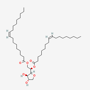 솔비탄다이올리에이트 PubChem 분자구조식