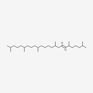 펜타하이드로스쿠알렌 PubChem 분자구조식