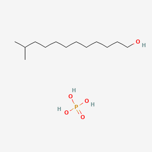 아이소트라이데실포스페이트 PubChem 분자구조식