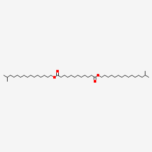 다이아이소세틸도데케인다이오에이트 PubChem 분자구조식