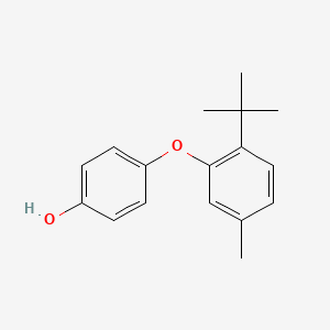 t-부틸메틸페녹시페놀 PubChem 분자구조식