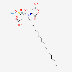 테트라소듐다이카복시에틸스테아릴설포석시나메이트 PubChem 분자구조식