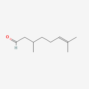 시트로넬알 PubChem 분자구조식