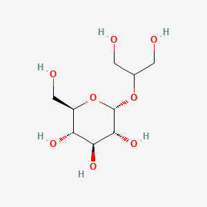 글리세릴글루코사이드 PubChem 분자구조식