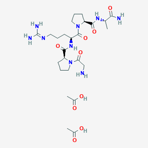 펜타펩타이드-3 PubChem 분자구조식