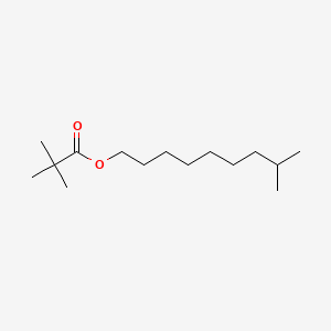 아이소데실네오펜타노에이트 PubChem 분자구조식