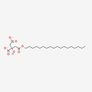 스테아릴시트레이트 PubChem 분자구조식
