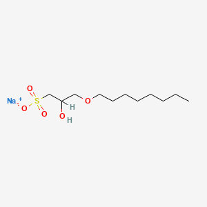 소듐카프릴릴피지-설포네이트 PubChem 분자구조식
