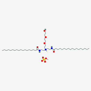 피이지-3다이스테아로일아미도에틸모늄메토설페이트 PubChem 분자구조식