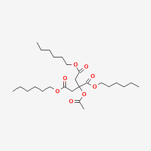 아세틸트라이헥실시트레이트 PubChem 분자구조식