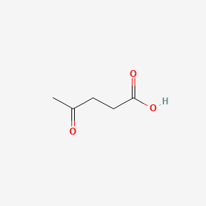 레불리닉애씨드 PubChem 분자구조식