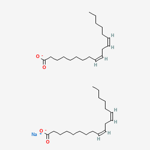 소듐다이리놀리에이트 PubChem 분자구조식