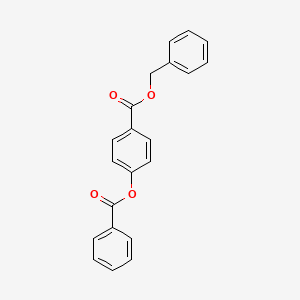 벤질벤조일옥시벤조에이트 PubChem 분자구조식