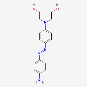 분산흑색9호 PubChem 분자구조식