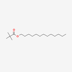 트라이데실네오펜타노에이트 PubChem 분자구조식