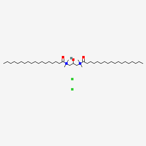 하이드록시프로필비스스테아릴디모늄클로라이드 PubChem 분자구조식