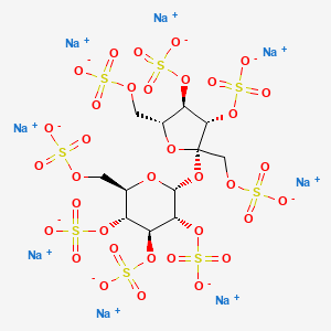 소듐수크로오스옥타설페이트 PubChem 분자구조식