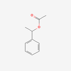메틸벤질아세테이트 PubChem 분자구조식