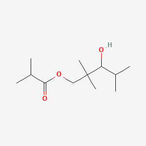 트라이메틸하이드록시펜틸아이소부티레이트 PubChem 분자구조식
