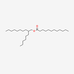 헥실데실라우레이트 PubChem 분자구조식