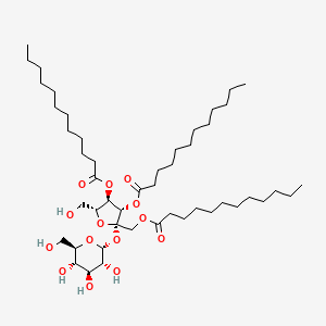 수크로오스트라이라우레이트 PubChem 분자구조식