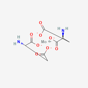몰리브덴아스파테이트 PubChem 분자구조식