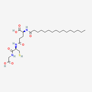 글루타티온팔미타마이드 PubChem 분자구조식