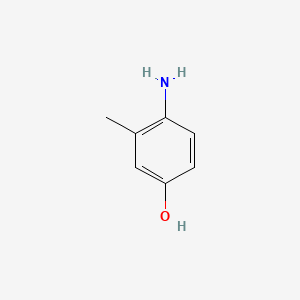 4-아미노-m-크레솔 PubChem 분자구조식