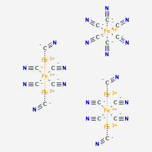 페릭페로시아나이드 PubChem 분자구조식
