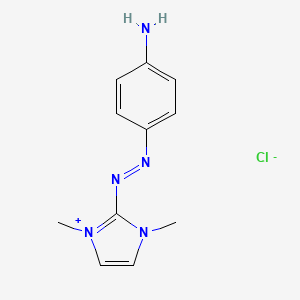 염기성등색31호 PubChem 분자구조식